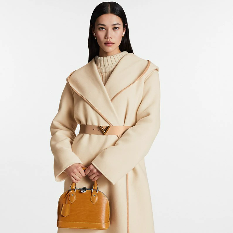 Louis Vuitton Alma Bb Bag Epi nahkainen käsilaukku - Hunajakulta