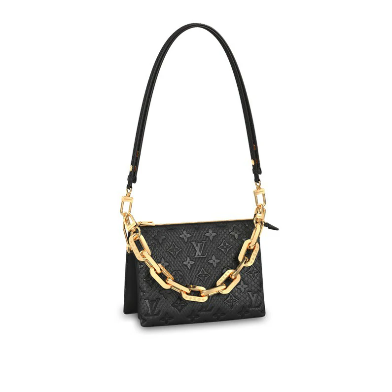 Louis Vuitton Coussin Bb Bag Python käsilaukku - Musta