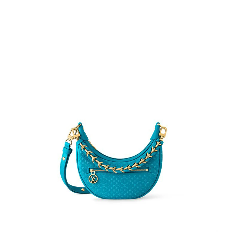 Louis Vuitton Loop Fashion nahkainen käsilaukku - Sininen