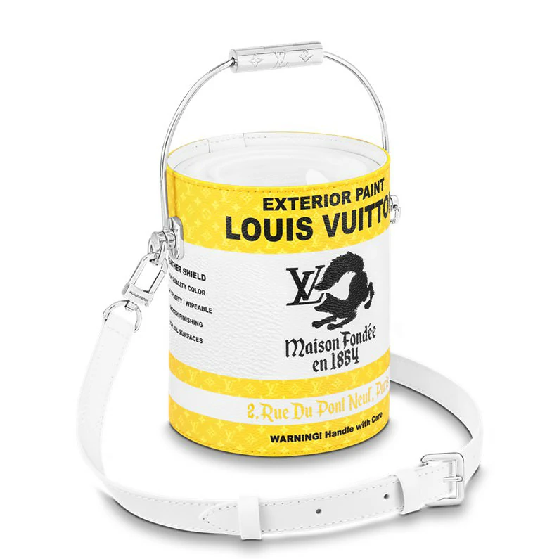 Louis Vuitton Lv Paint Can Bag Monogram Muut kangaskassit - Keltainen