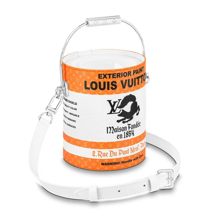 Louis Vuitton Lv Paint Can Bag Monogram Muut kangaskassit - Oranssi