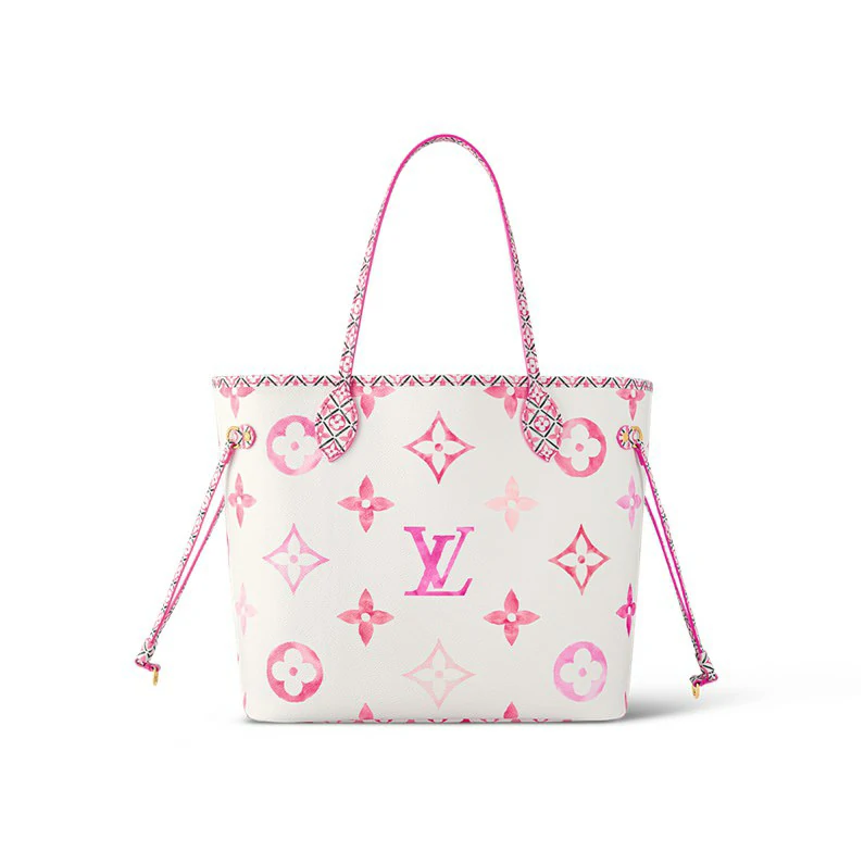 Louis Vuitton Neverfull MM Muu Monogrammi Canvas -käsilaukku - Pink