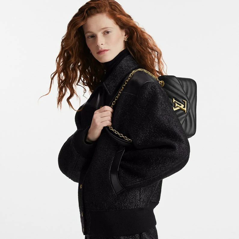 Louis Vuitton New Wave PM ketjulaukku New Wave käsilaukku - Musta
