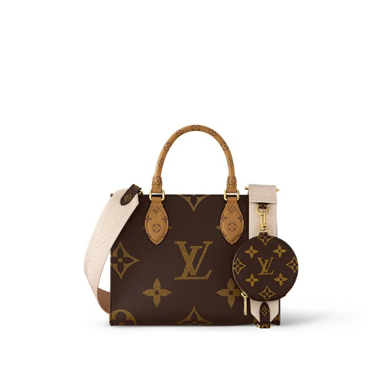 Louis Vuitton Onthego PM Kangaskassi Muu Monogrammikankainen käsilaukku