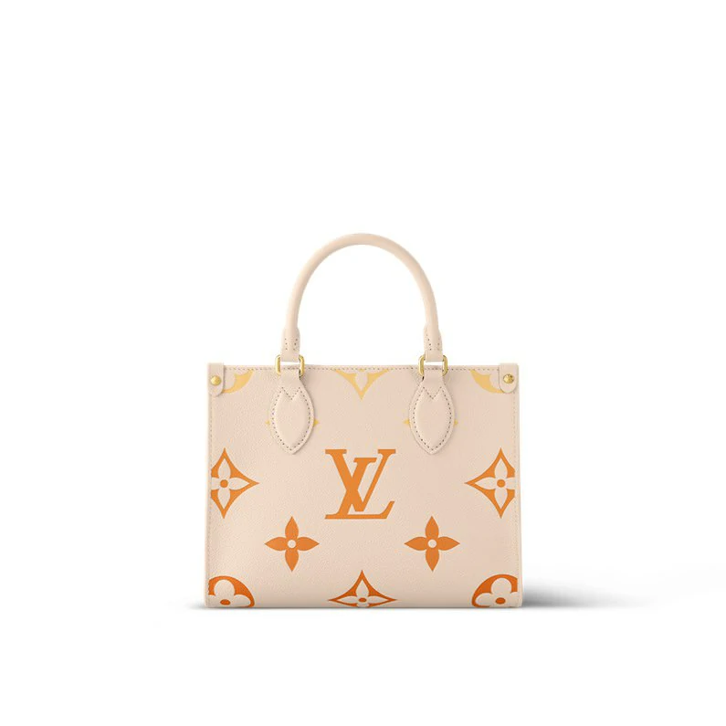 Louis Vuitton Onthego PM Monogram Empreinte nahkainen käsilaukku - Neutraali gradientti