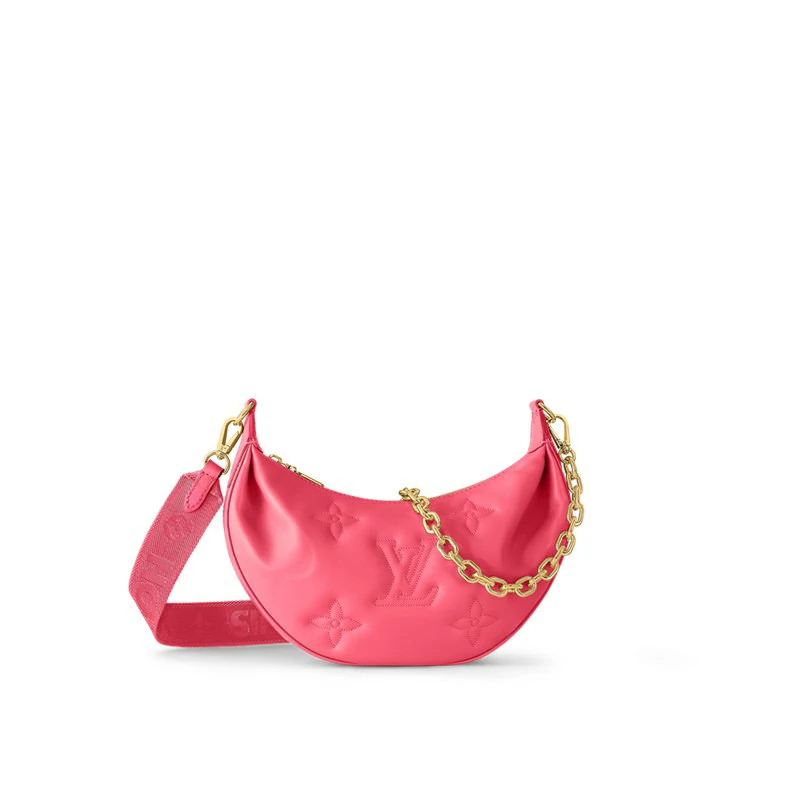 Louis Vuitton Over The Moon Bag Bubblegram-nahkainen käsilaukku - Dragon Fruit Pink