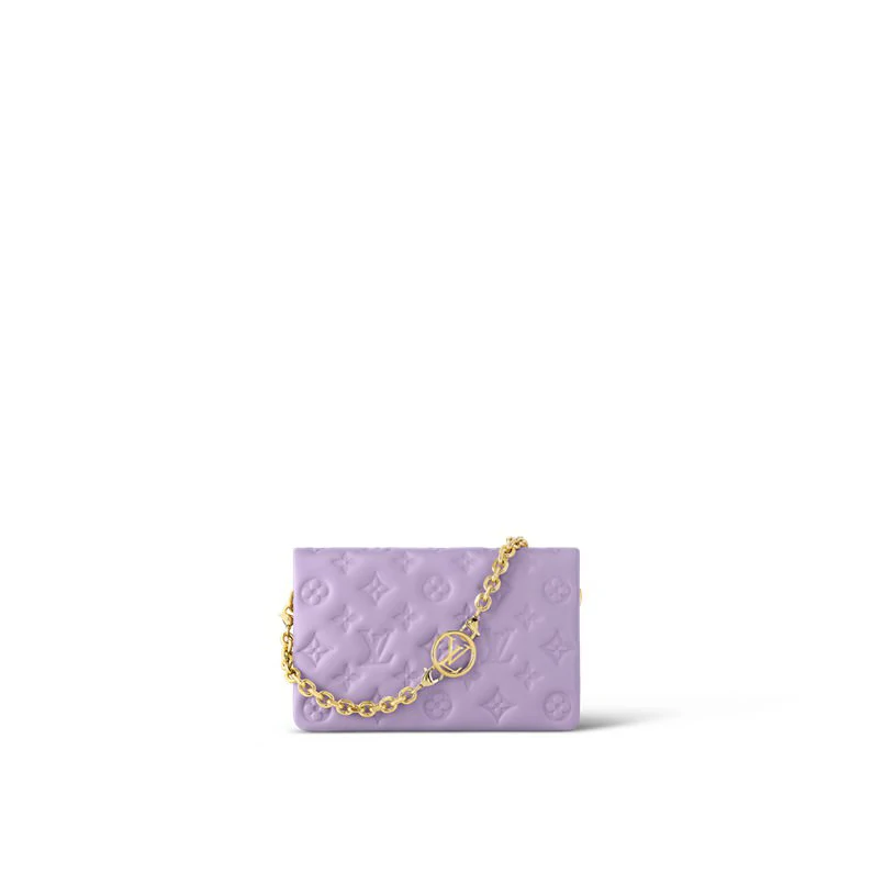 Louis Vuitton Pochette Coussin Fashion nahkainen käsilaukku - Parme Purple