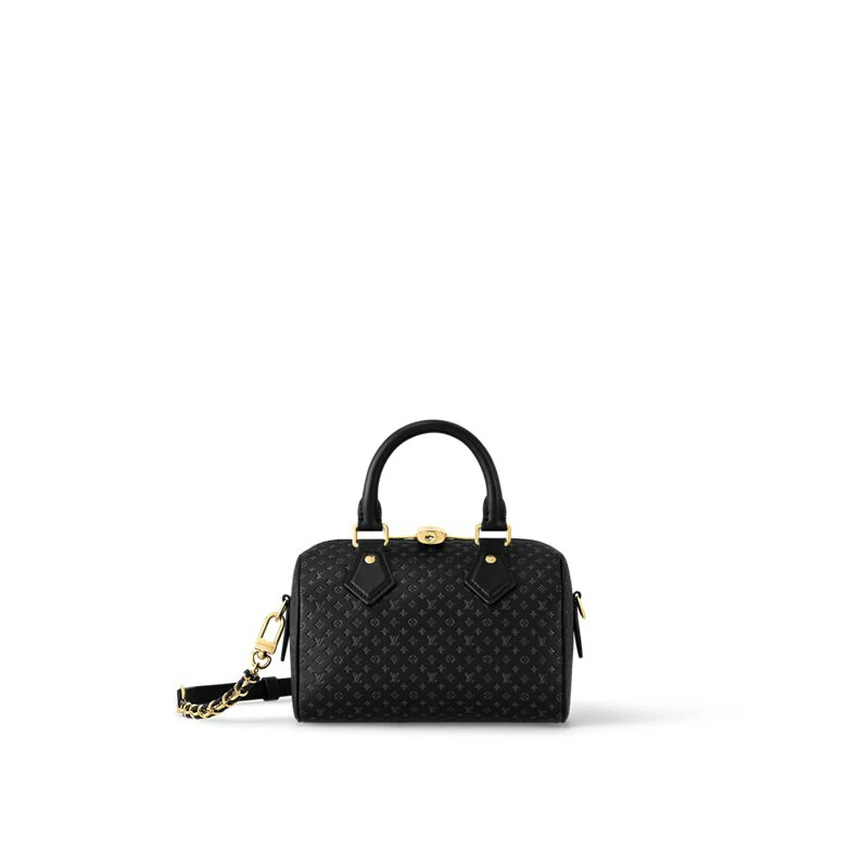 Louis Vuitton Speedy Bandoulière 20 Fashion nahkainen käsilaukku - Musta