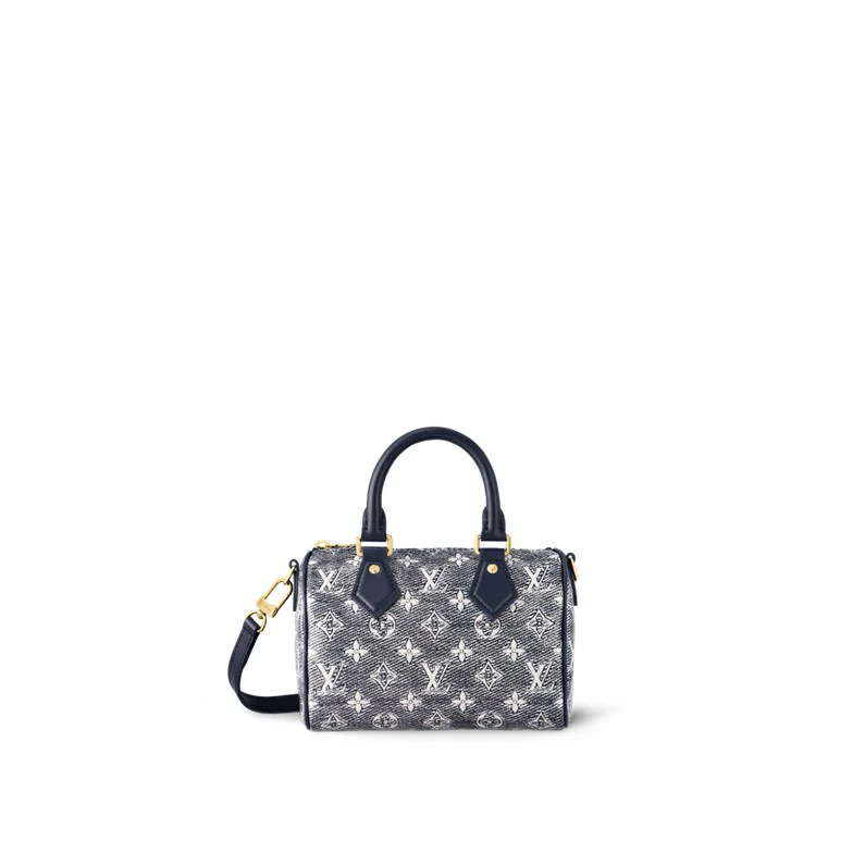 Louis Vuitton Speedy Bandoulière 20 Fashion nahkainen käsilaukku - Sininen