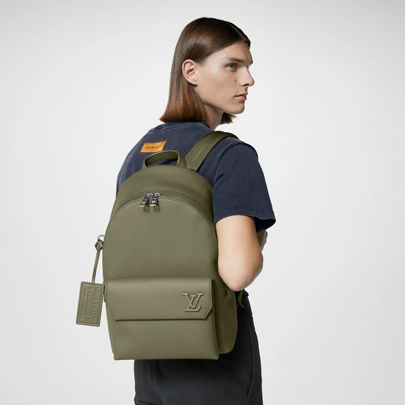 Louis Vuitton Takeoff Backpack Lv Aerogram Laukut - Khaki Green