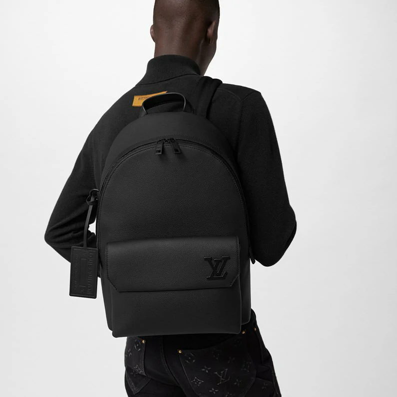 Louis Vuitton Takeoff Backpack Lv Aerogram Laukut - Mustarakeinen vasikannahka