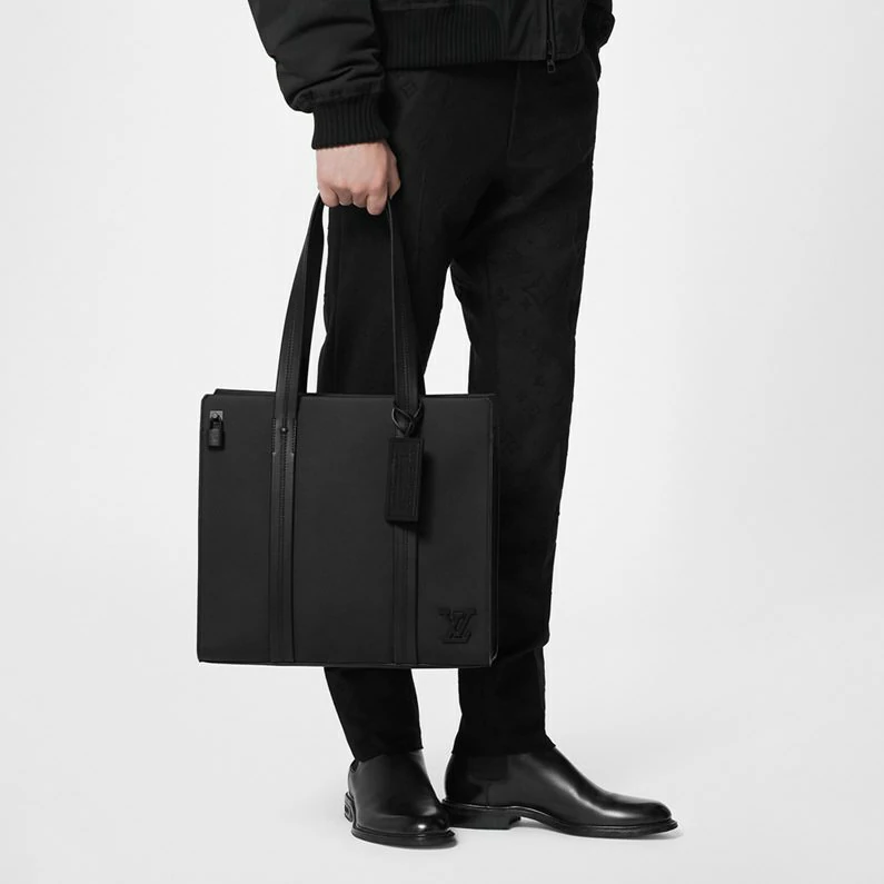 Louis Vuitton Takeoff Tote Bag Lv Aerogram Bags - Mustarakeinen vasikannahka