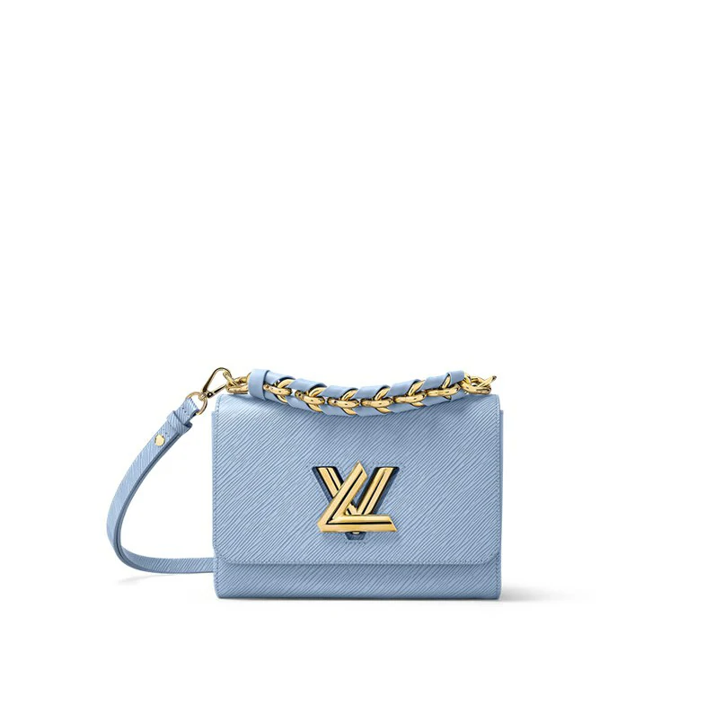 Louis Vuitton Twist MM Epi nahkainen käsilaukku - Bleu Nuage Blue