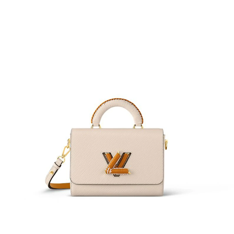 Louis Vuitton Twist MM Epi nahkainen käsilaukku - Kvartsi
